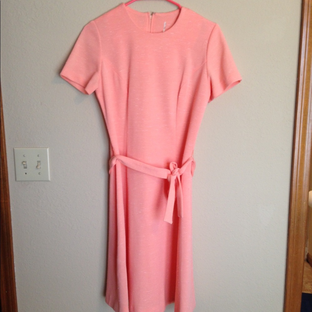 Orange dress and jacket